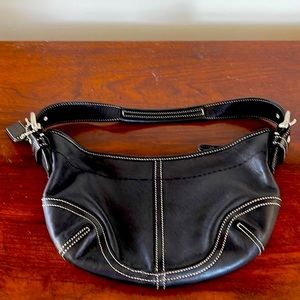Black COACH hobo bag in great condition!